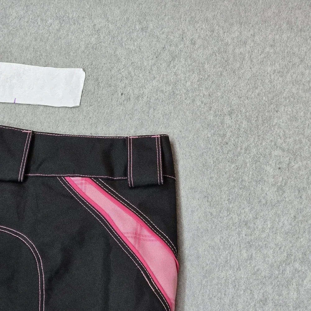 Fox Racing Women Pants 9/10 Black Leather Polyester Switch Motocross Dirt Bike